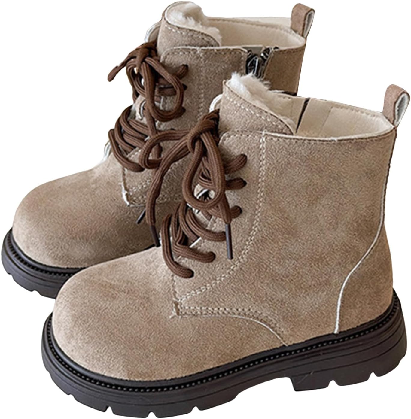 

Мальчики Девочки Малыши Зимние Снежные Ботинки Водонепроницаемые Нескользящие Уличные Обувь Комфортные Теплые на Меху Легко Надевать Стелька с Памятью Форма Ботильоны для Щиколотки (Малыши/Дети/Большие) Generic, Khaki