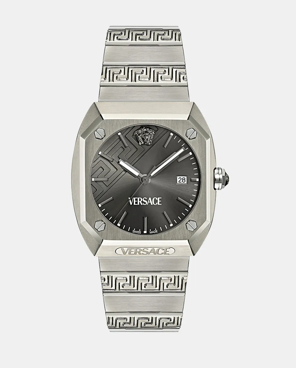 

Antares VE8F00524 Титановые мужские часы Versace, серебряный