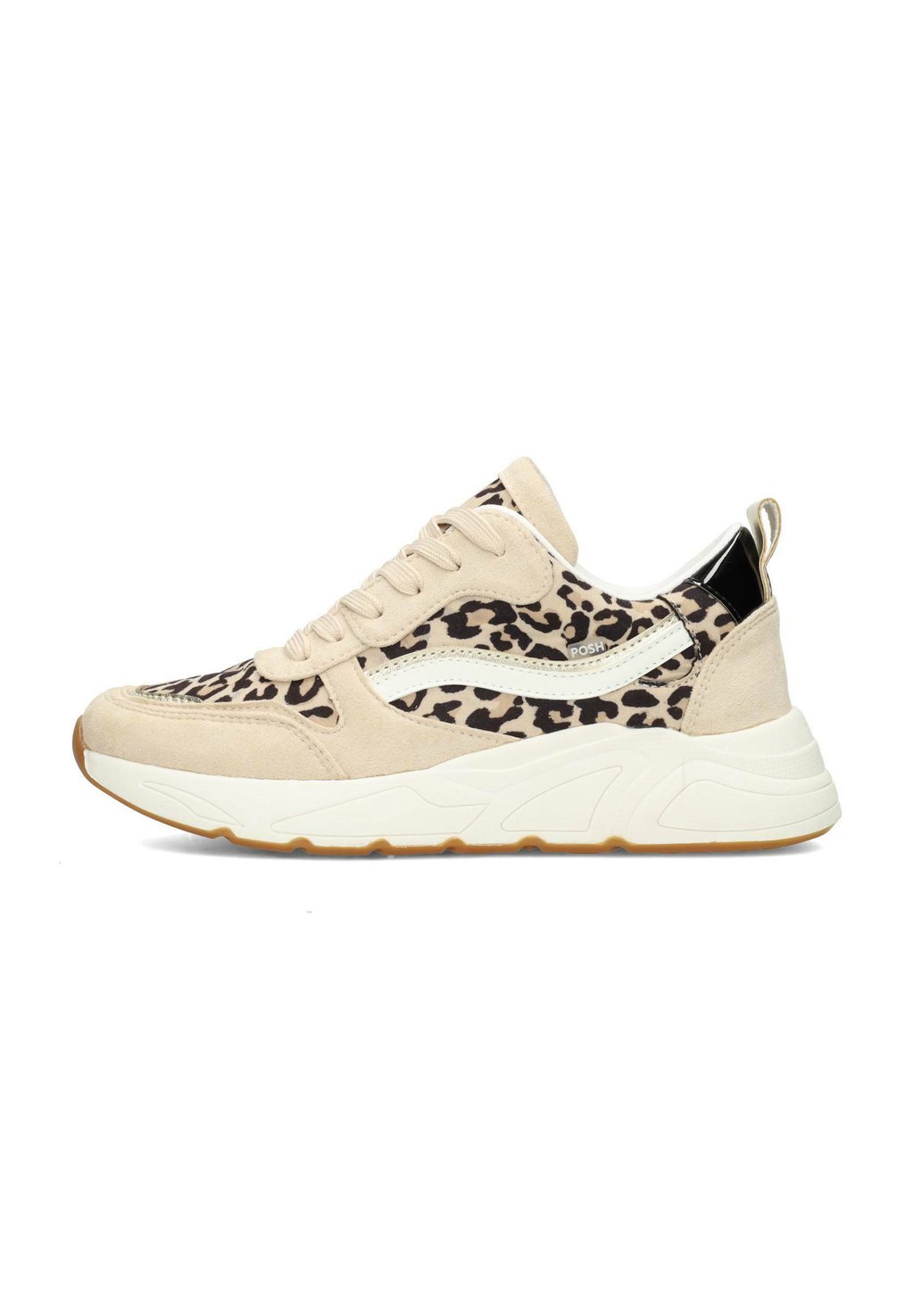 Низкие кеды KIKI SNEAKERS Posh by Poelman, коричневый