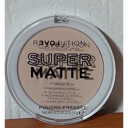 

Суперматовая полупрозрачная пудра Revolution 6G, Makeup Revolution