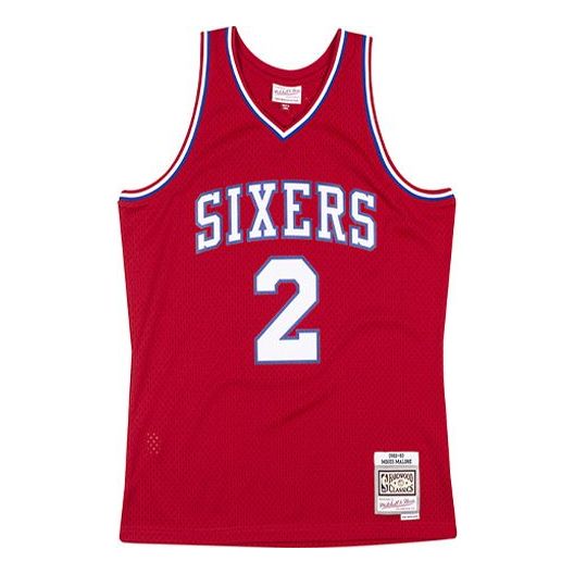 

Баскетбольное джерси Mitchell & Ness NBA Swingman Jersey 'Philadelphia 76ers - Moses Malone 1982-83'