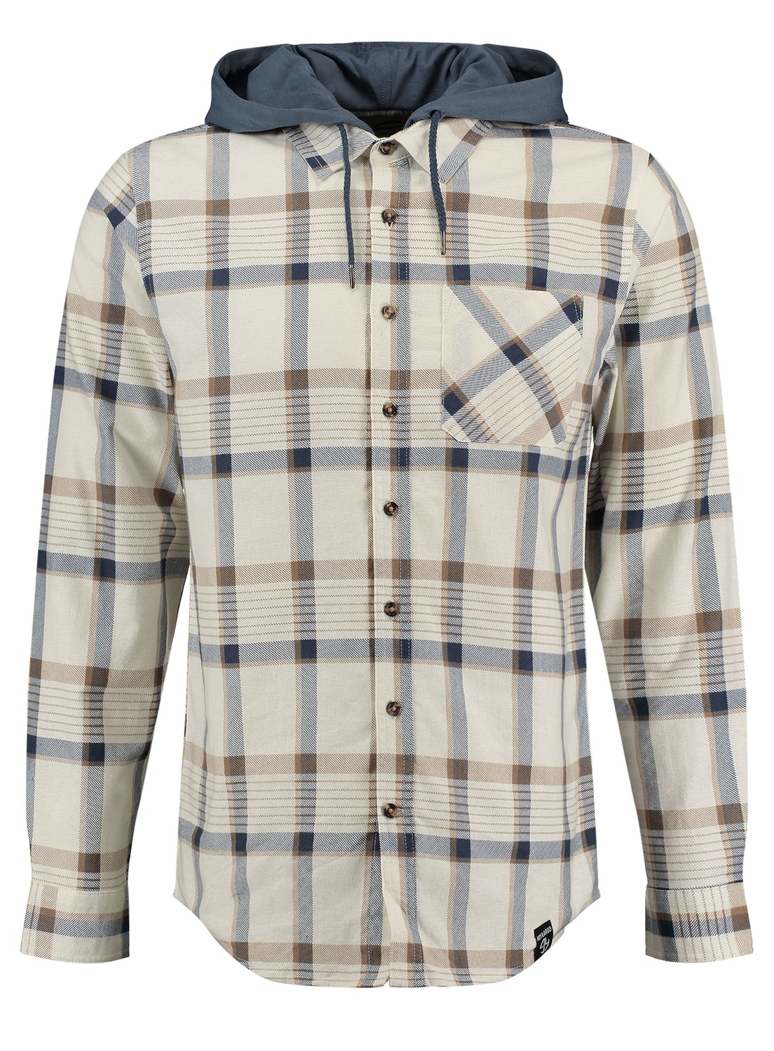 

Key Largo Рубашка на пуговицах 'CATANIA' комфортного кроя в цвете экрю