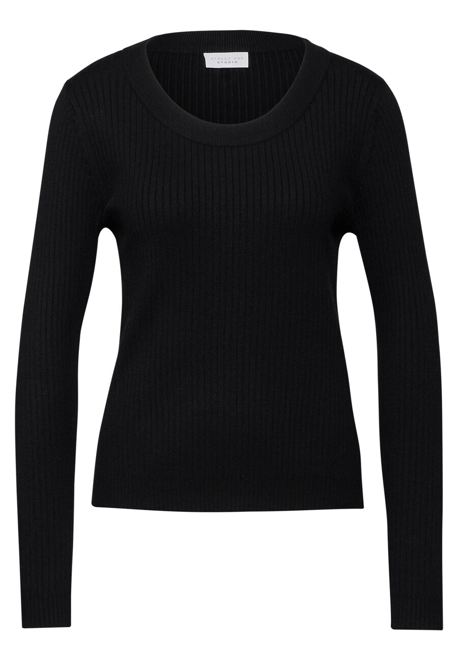 

Базовый свитер Street One Studio Sweater, черный