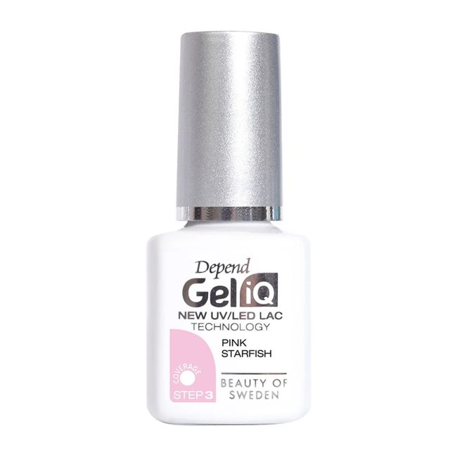 

Гель-Лак для ногтей Gel iq uv/led Depend, цвет pink starfish, 5 мл