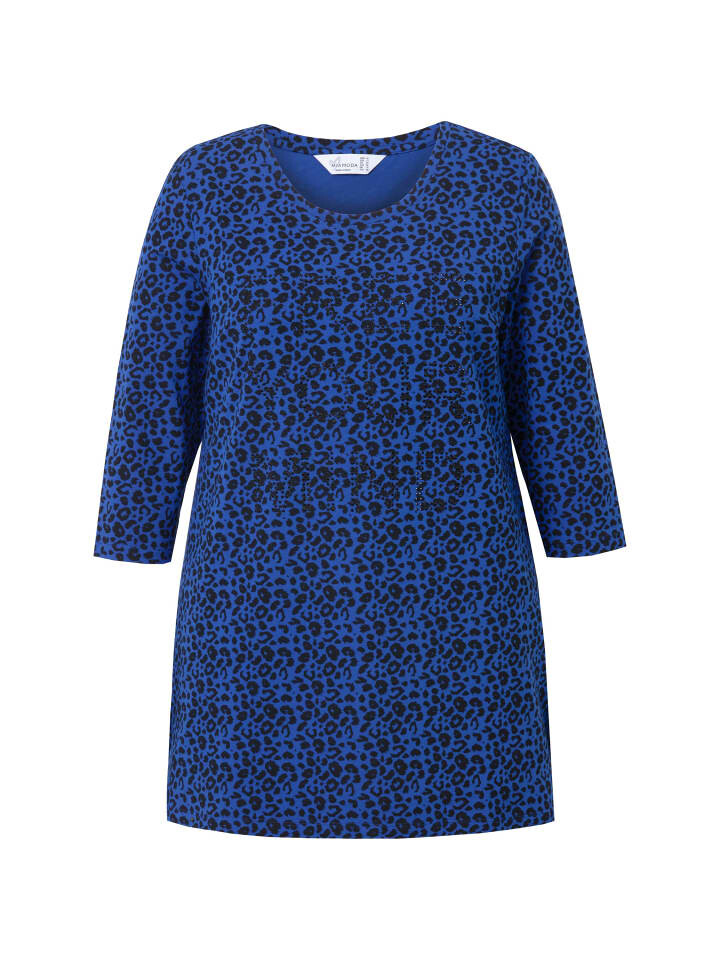 

Футболка MIAMODA Longshirt, цвет royalblau