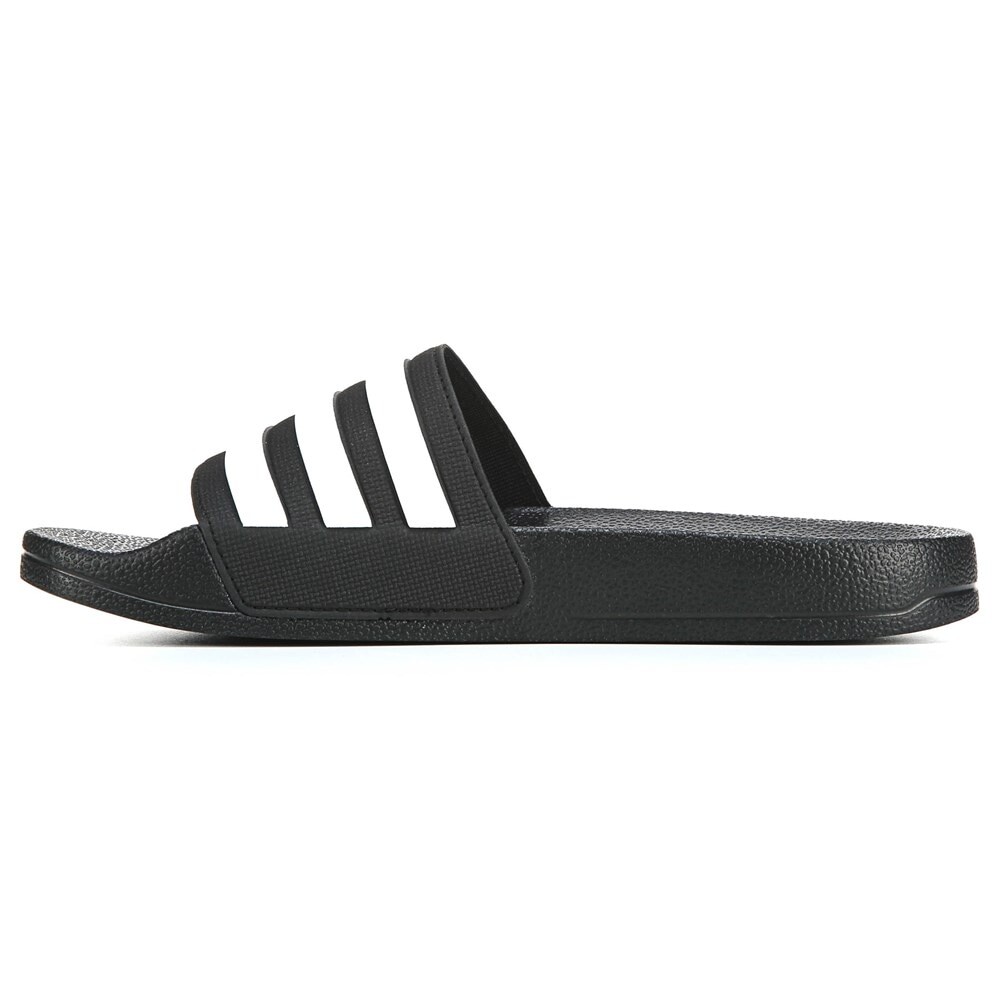 Детские шлепанцы для душа Adilette Little/Big Kid Adidas, черный — фото 3