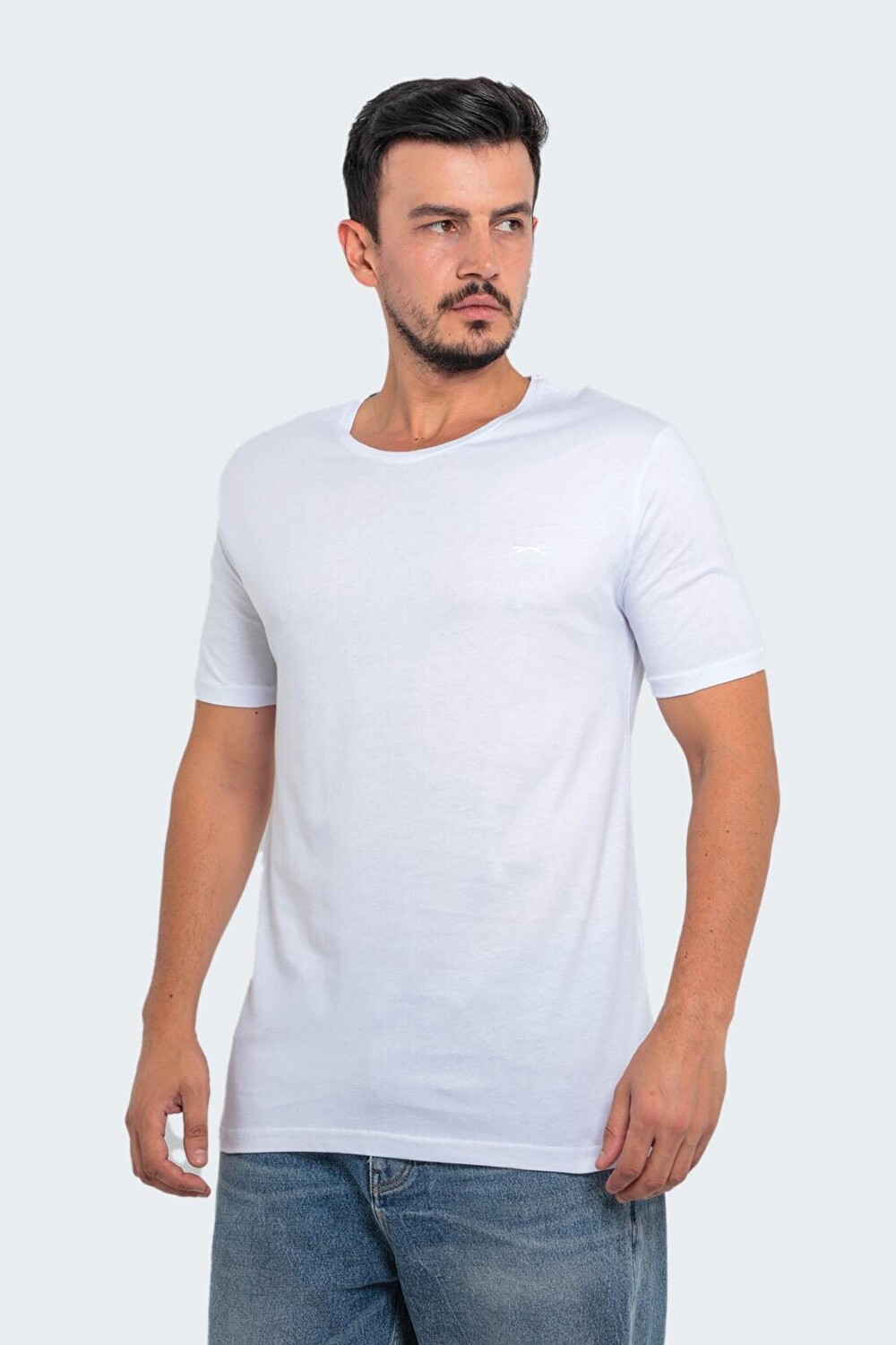 

Мужская футболка SANDER KTN Plus Size белая SLAZENGER, Белый, Мужская футболка SANDER KTN Plus Size белая SLAZENGER