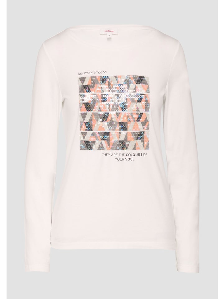 

s.Oliver Лонгслив цвета 02D0_ecru