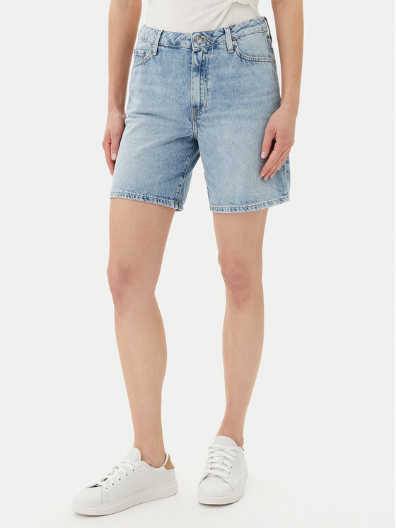 

Джинсовые шорты обычного кроя WW0WW45505 Tommy Hilfiger, голубой