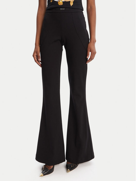 

Брюки из ткани slim fit 79HAA105 J0092 Versace Jeans Couture, чёрный