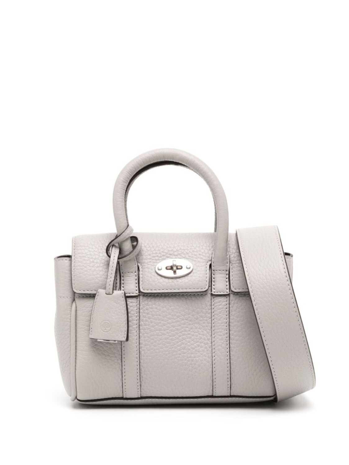 

Сумка Bayswater размера мини Mulberry, серый