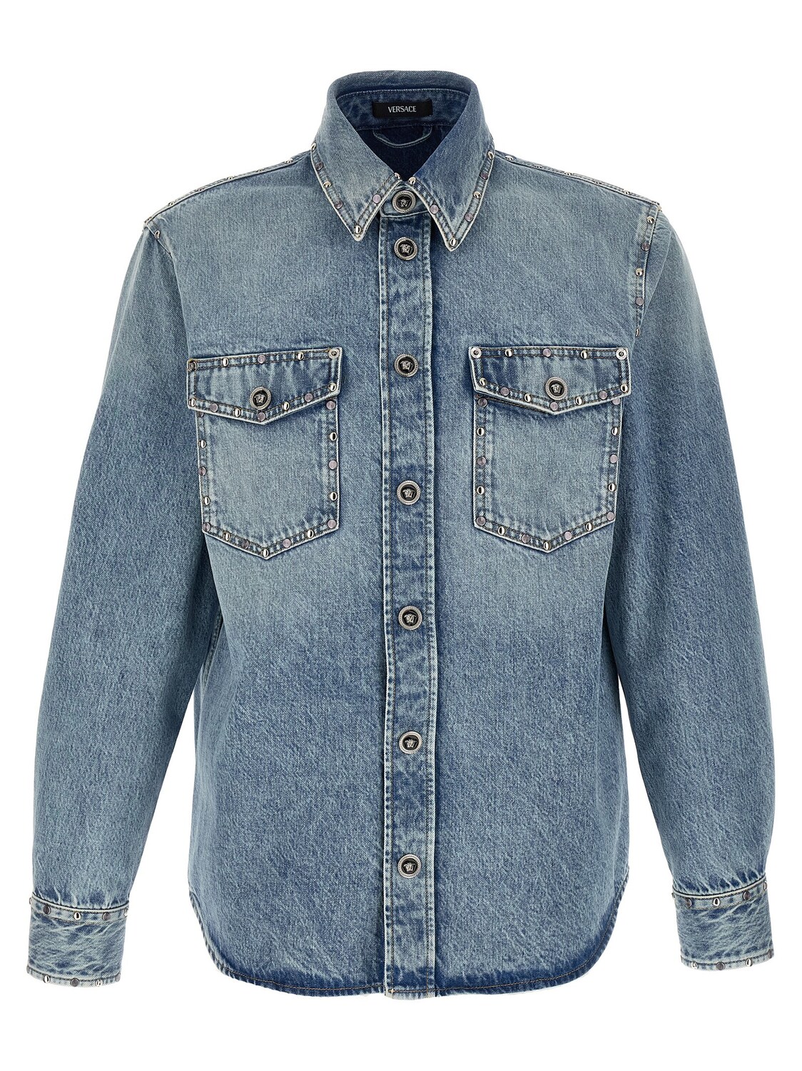 

Рубашка «Медуза» VERSACE, голубой