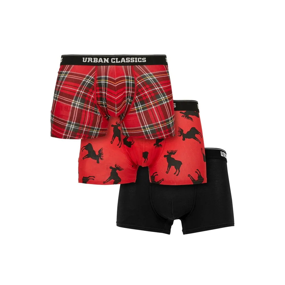 

Боксеры Urban Classics Set Of 3 s, красный