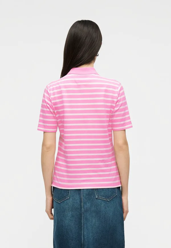 Рубашка-Поло из пике стандартного кроя 1985 года Tommy Hilfiger, Rose Petal/Ecru — фото 3