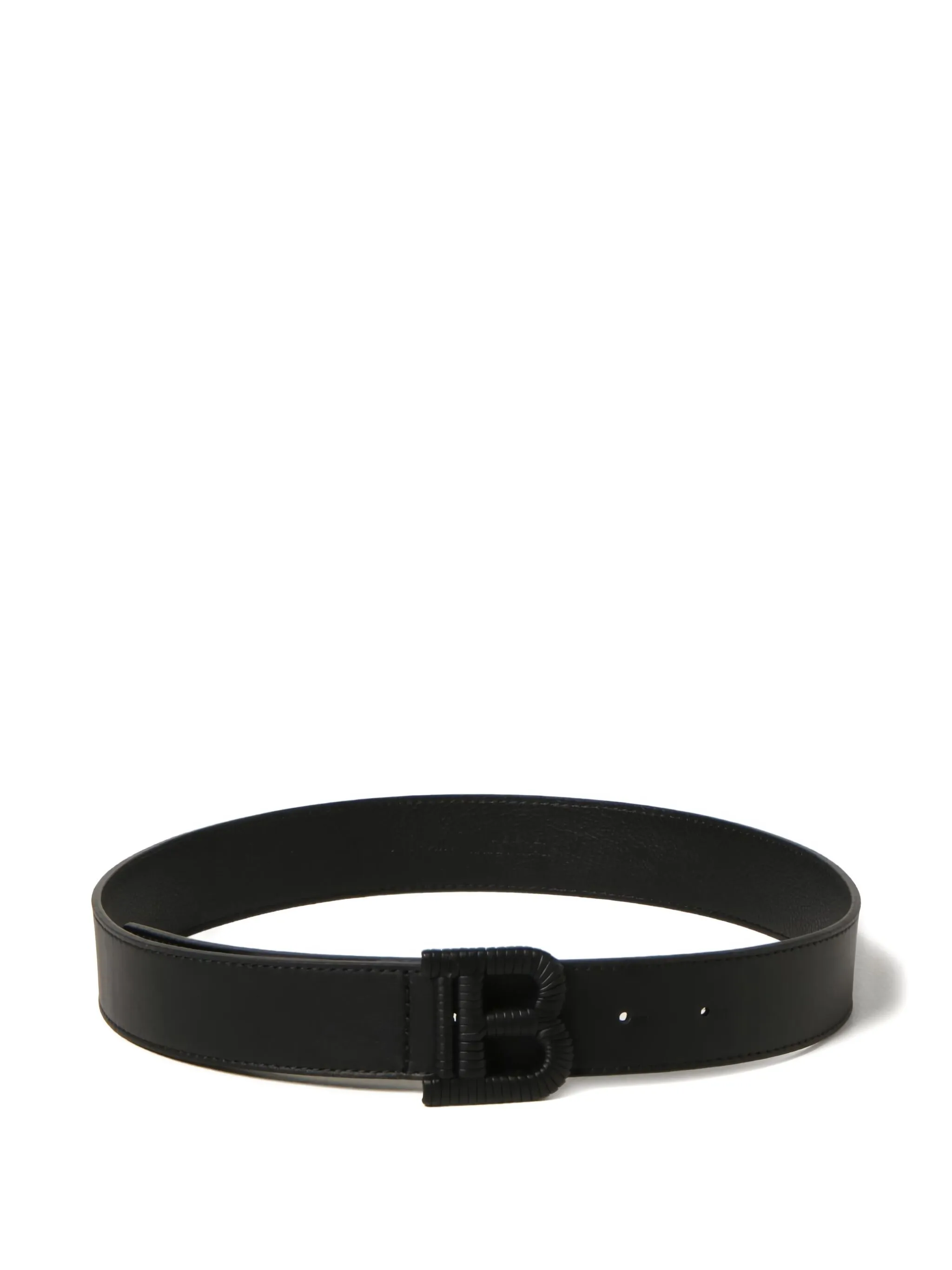 

Кожаный ремень Balmain, черный