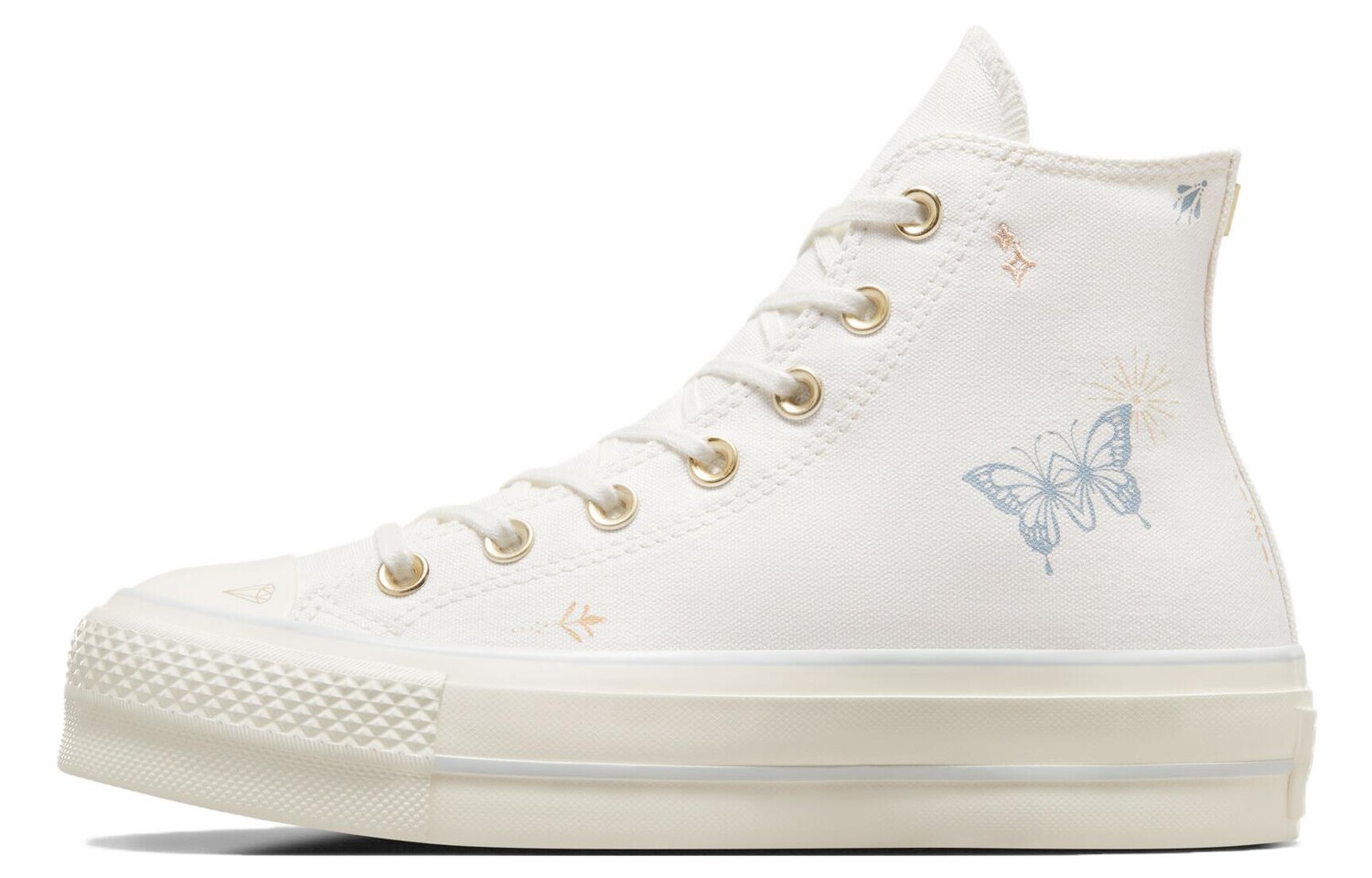 

Chuck Taylor All Star женские высокие подъемные платформы «Tiny Tattoos» Converse