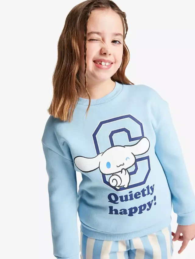 Детский комплект Brand Thread: толстовка и шорты Cinnamoroll, синий Brand Threads — фото 3