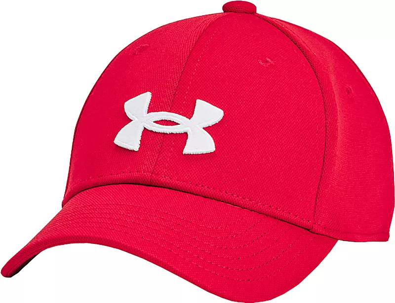

Блестящая кепка Under Armour для мальчиков, красный/белый