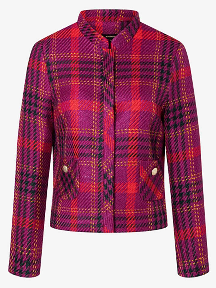 

Куртка More & More Jacke, цвет Lila/Rot