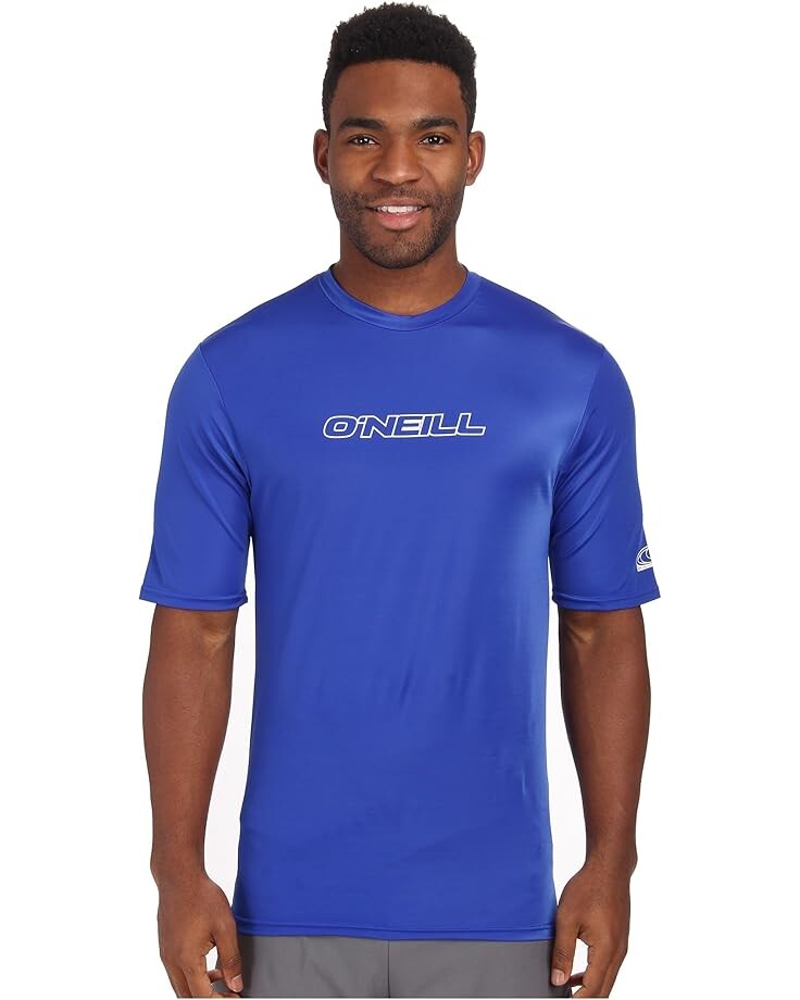 

Пляжная футболка O'Neill Basic Skins Rash Tee, цвет Pacific