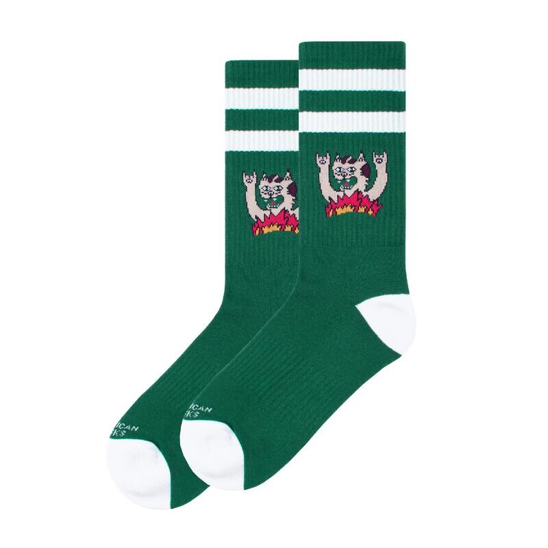 

Велосипедные носки American Socks, зеленый