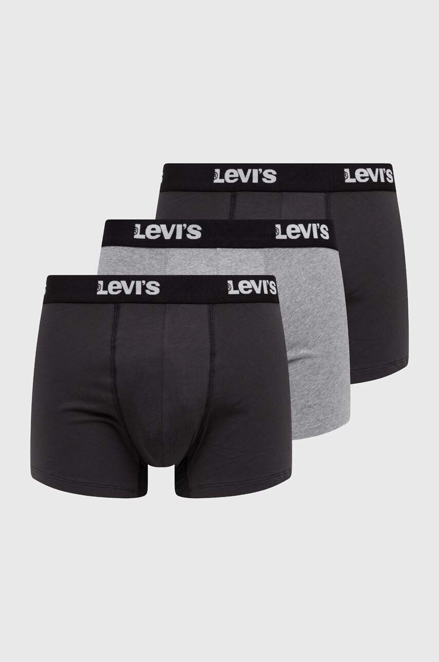 

Упаковки боксеров Levi's, серый