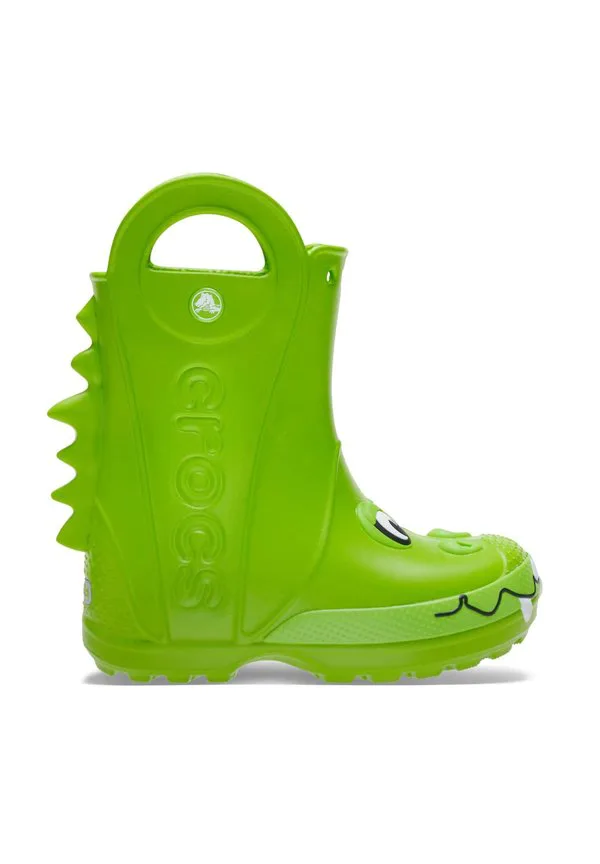 Резиновые сапоги для малышей toddler handly it duke Crocs, Crocs Green