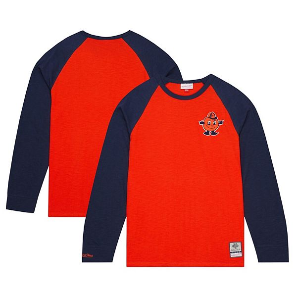 

Мужская футболка с длинным рукавом Syracuse Orange Legendary Slub Raglan Mitchell & Ness