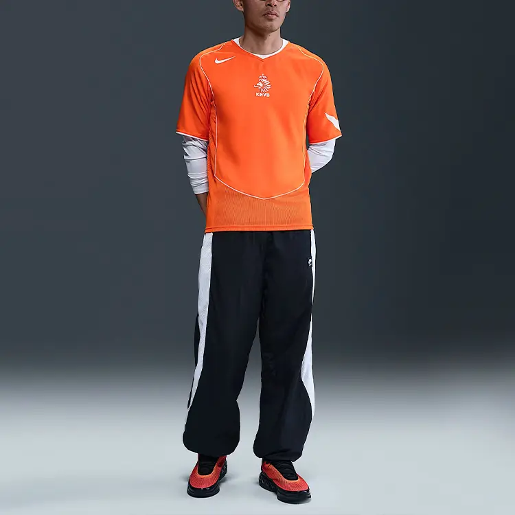 Nike Футболка Dri Fit Soccer Jersey Men's Safety Orange/White — фото 4