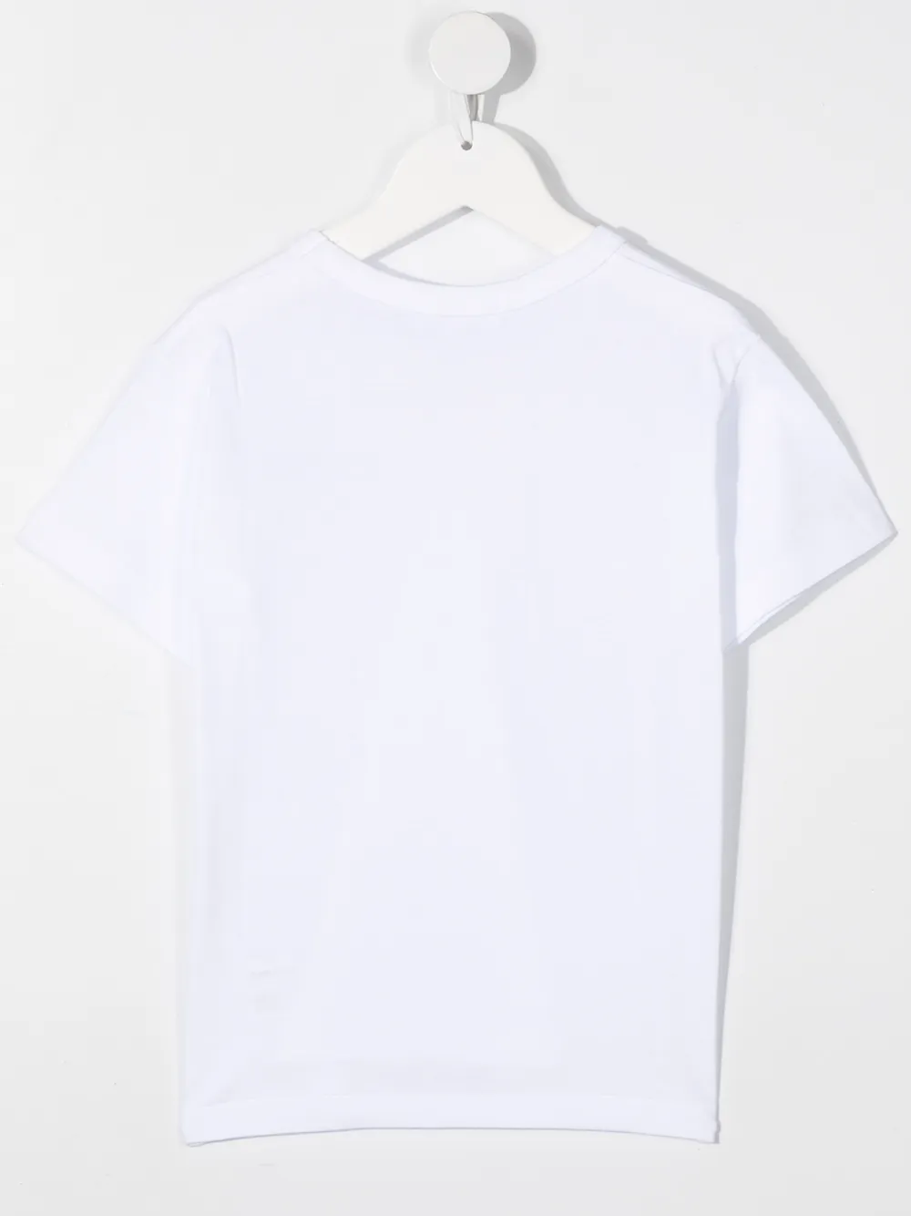 Футболка с вышитым логотипом Comme Des Garçons Play Kids, белый — фото 2