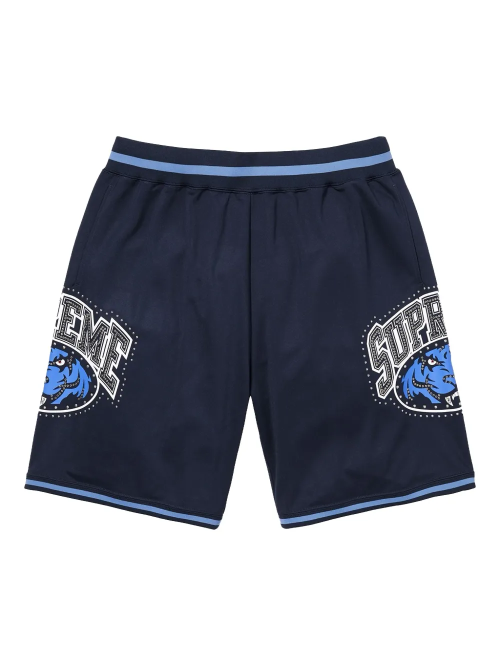 

Шорты "SS 25 - Navy" с заклепками Supreme, синий