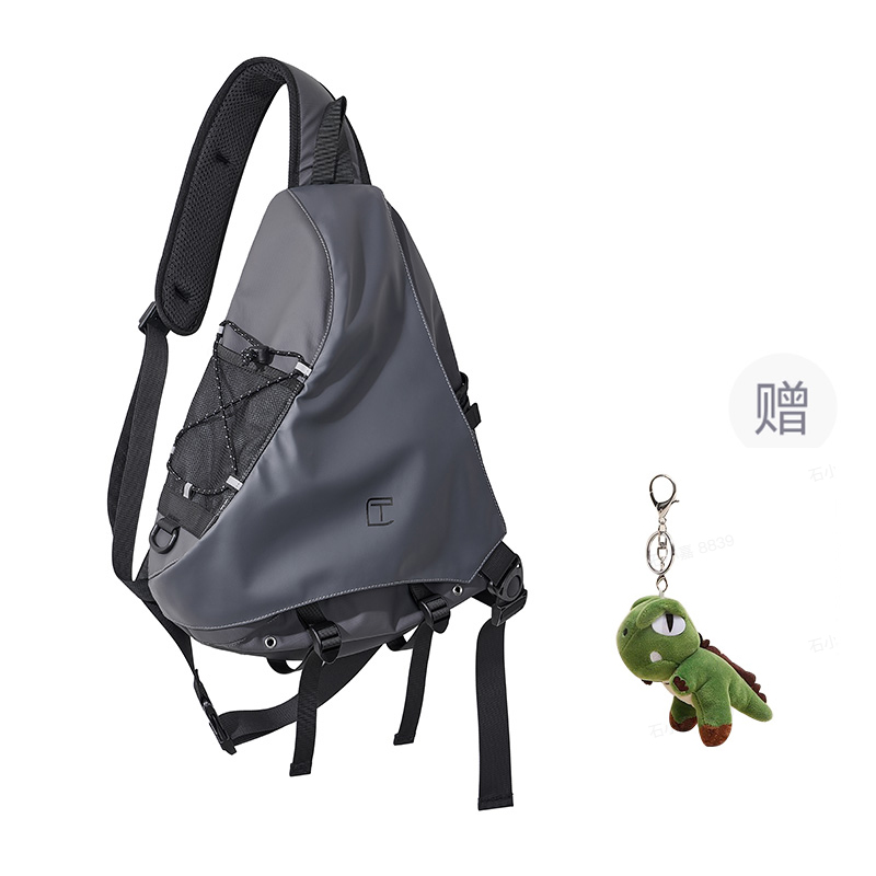 

TANGCOOL Сумка-мессенджер, Gray+Charm Doll