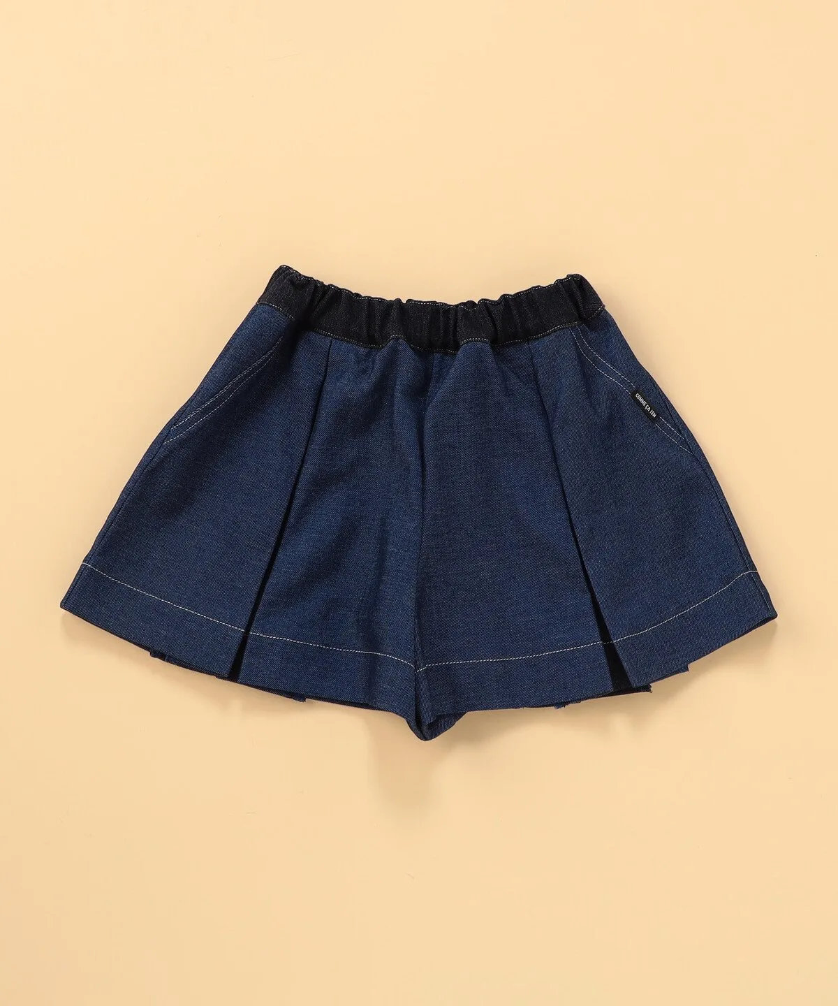 Джинсовая стрейч-юбка-шорты (baby size) Comme Ca Ism, blue