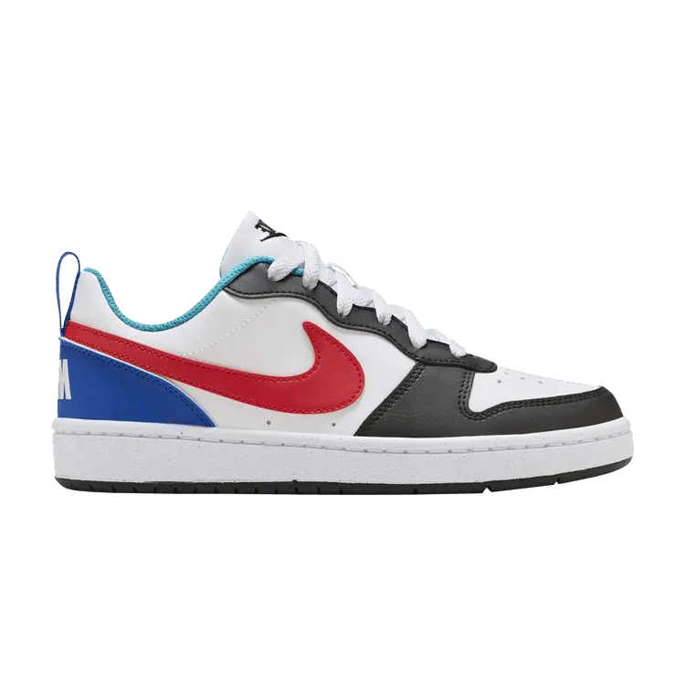 

Кроссовки Nike Court Borough Low Recraft GS 'White Red Blue', белый