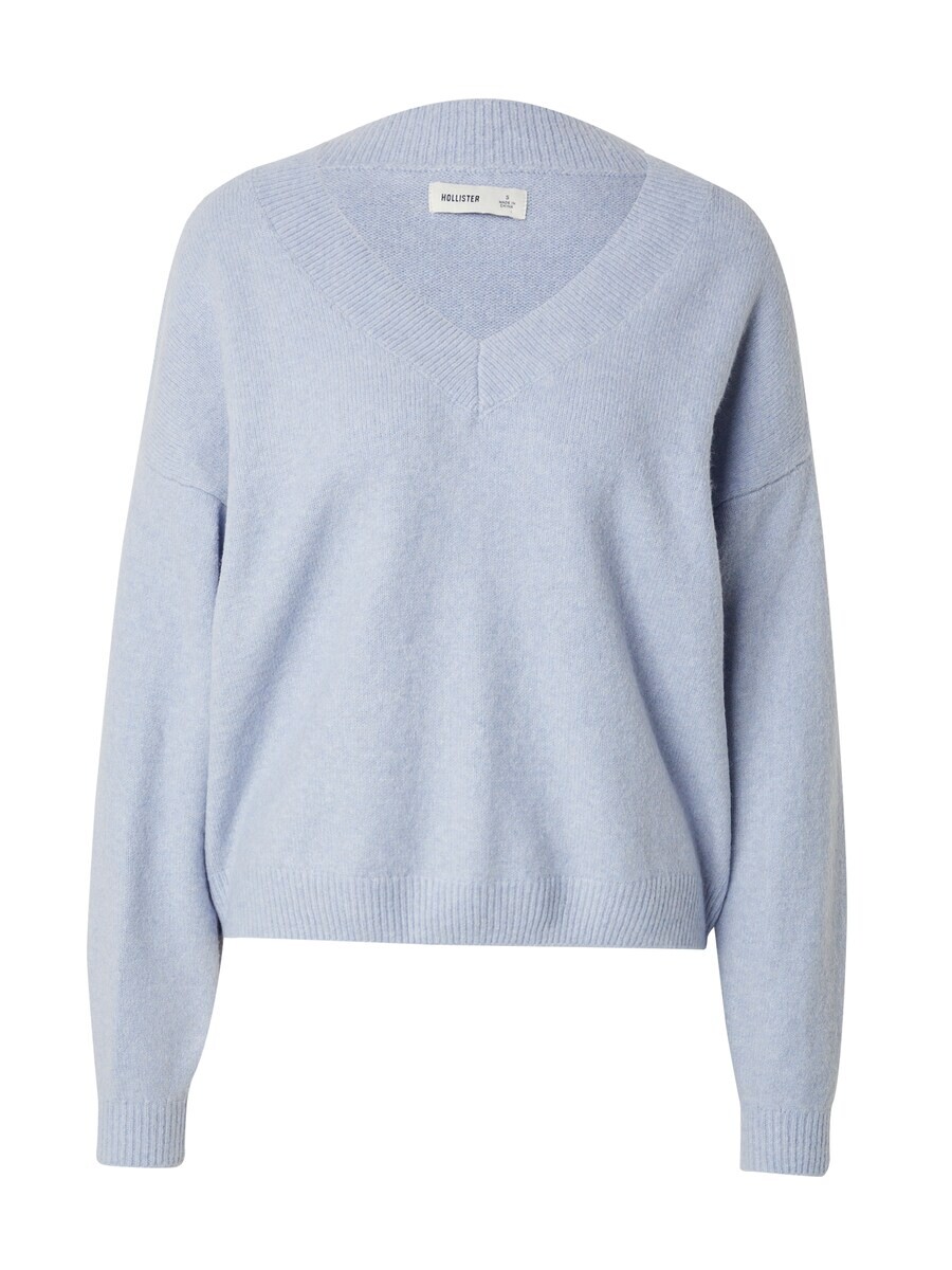 

Тонкий вязаный свитер HOLLISTER Sweater, светло-синий
