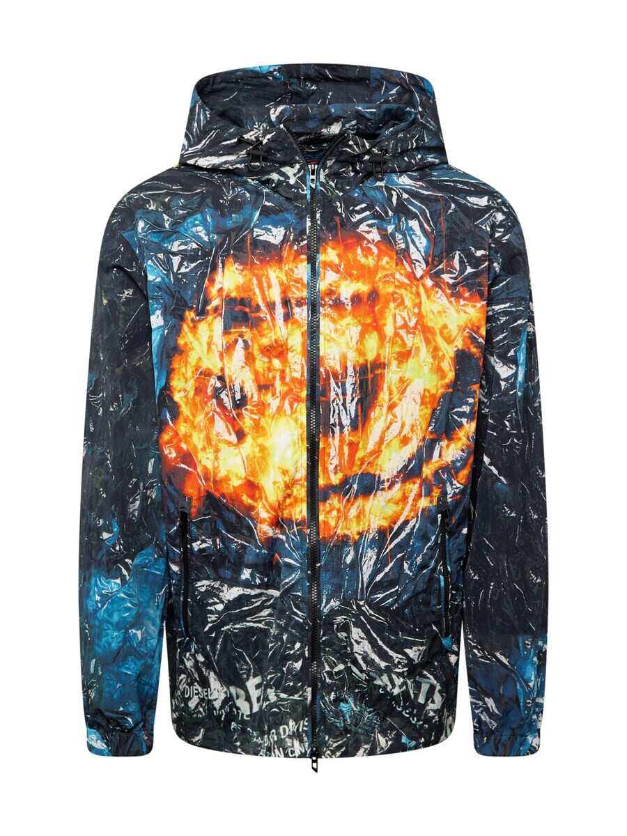 

Всесезонная куртка DIESEL Between-Season Jacket WARRETT-POSTER, черный