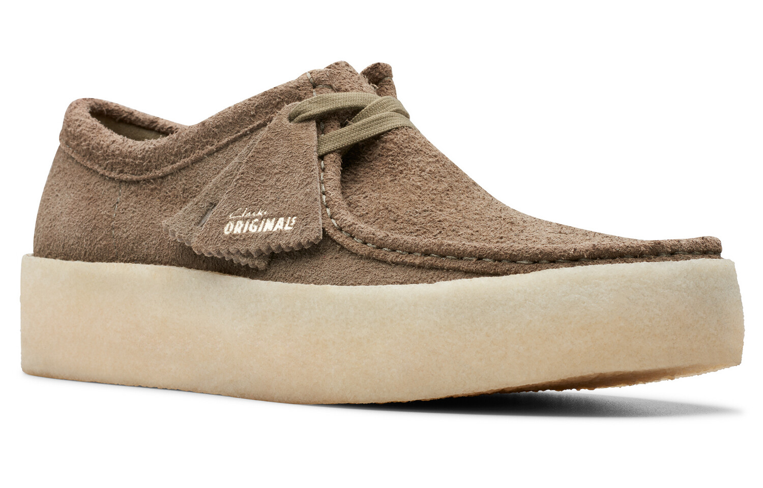 

Wallabee Cup Темно-зеленый нубук Clarks