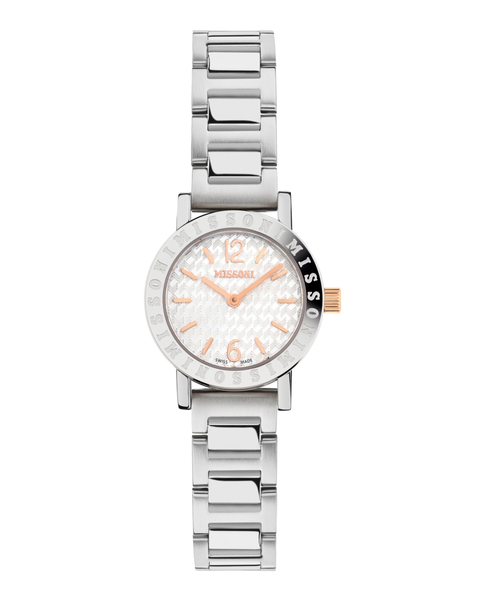 

Часы женские Missoni, цвет silver/stainless steel/silver
