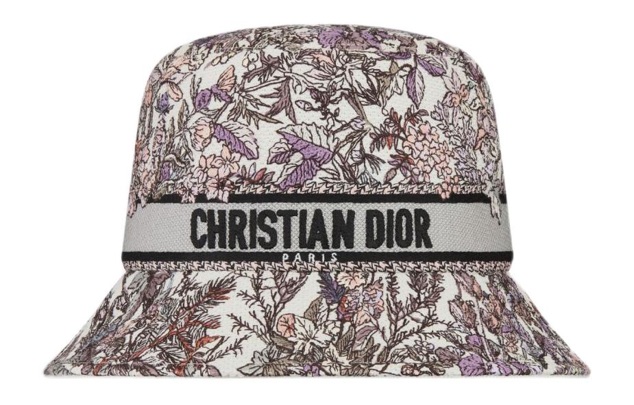 

DIOR Хлопковая панама женская разноцветная, Multicolor