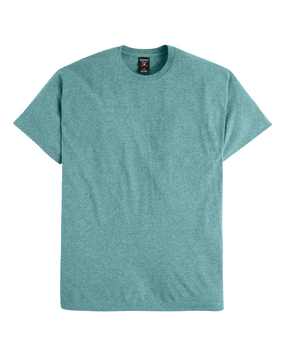 

Футболка Perfect-T Triblend Hanes, цвет green clay heather