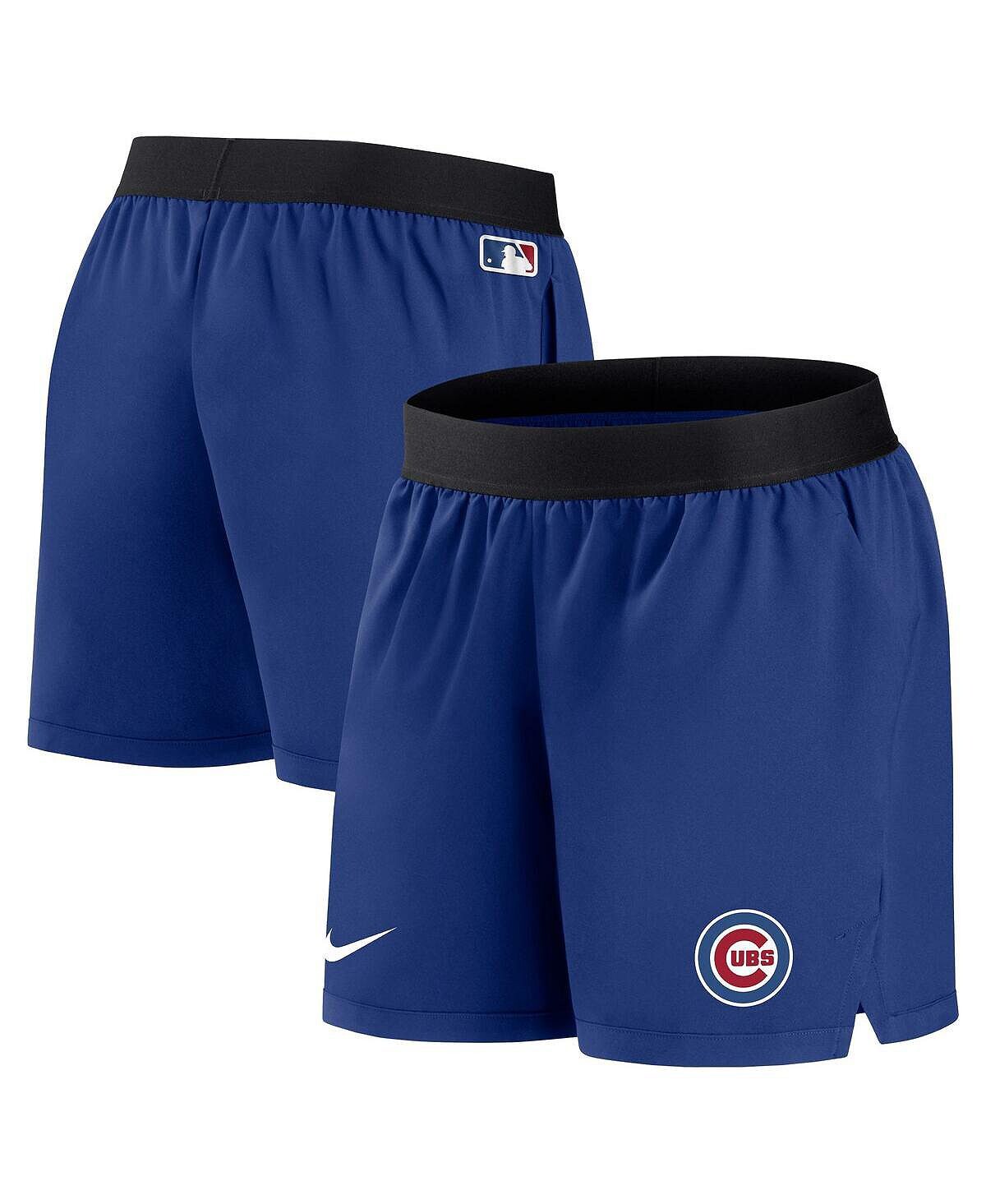 Женские шорты для командных выступлений Royal Chicago Cubs Authentic Collection Team Performance Nike — фото 2