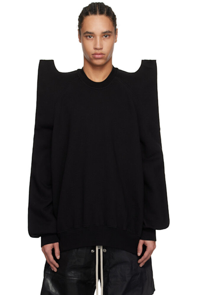 

Черная толстовка Hollywood Tecsweat Rick Owens DRKSHDW