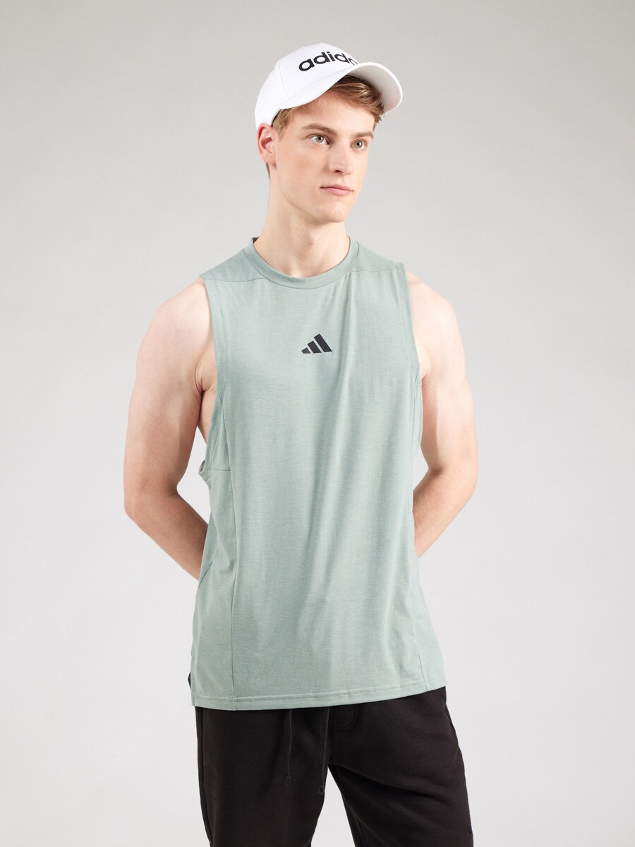 Рубашка для выступлений ADIDAS PERFORMANCE D4T, пастельный зеленый — фото 2