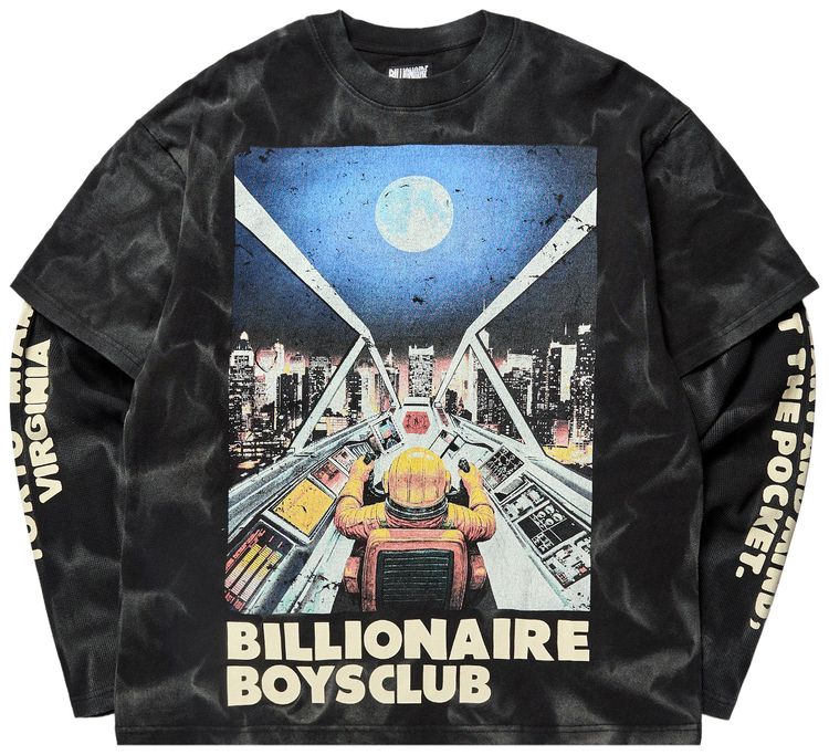 

Футболка с длинными рукавами "Billionaire Boys Club Arrival" черного цвета