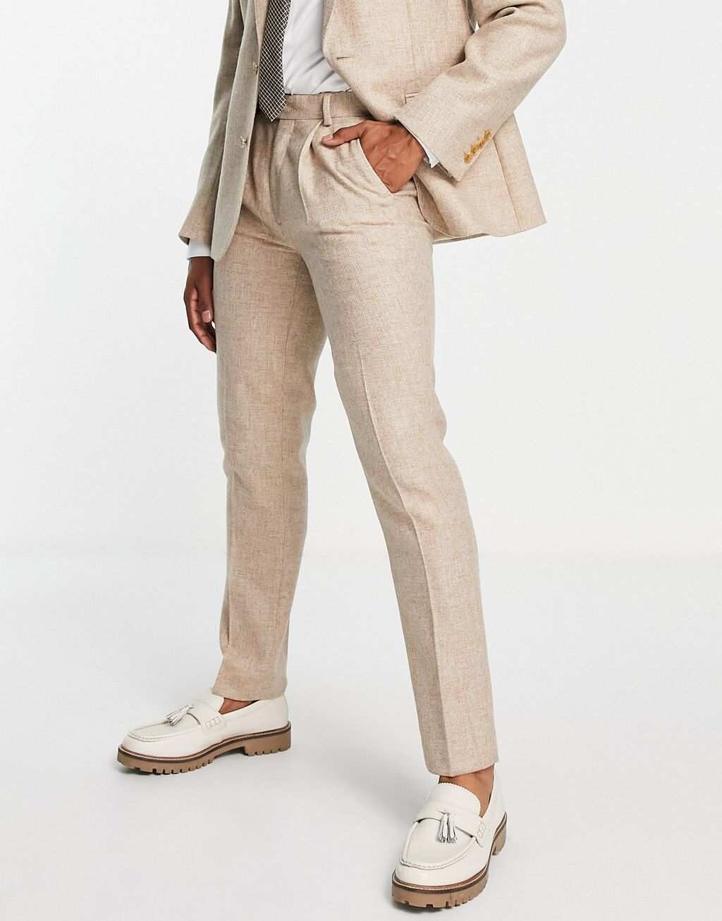

Твидовые узкие брюки Noak British Tweed