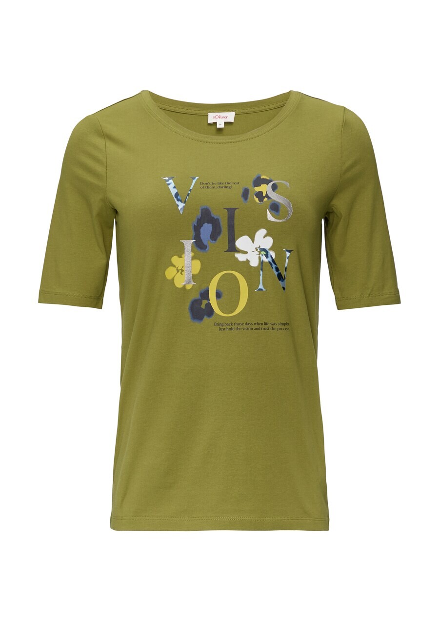 

Футболка s.Oliver Shirt, цвет kiwi