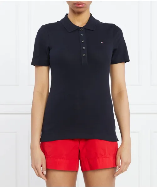 

Футболка поло Slim fit Tommy Hilfiger, синий