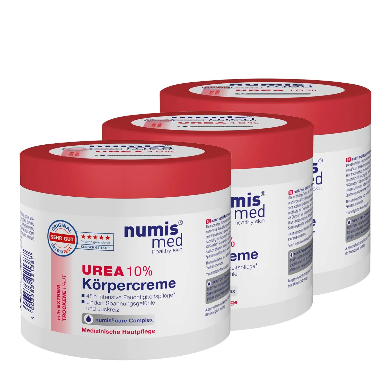 Крем для тела с мочевиной 10% от numis med Numis Med, Pack Of 3