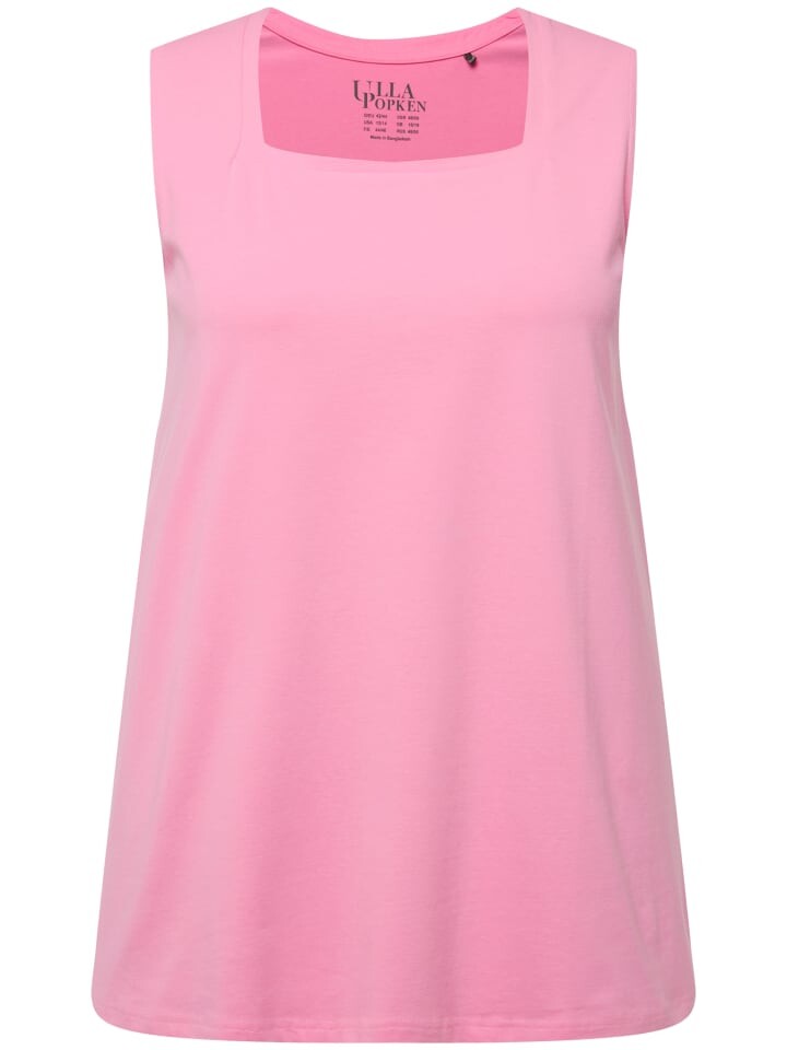 

Футболка Ulla Popken, цвет hell pink