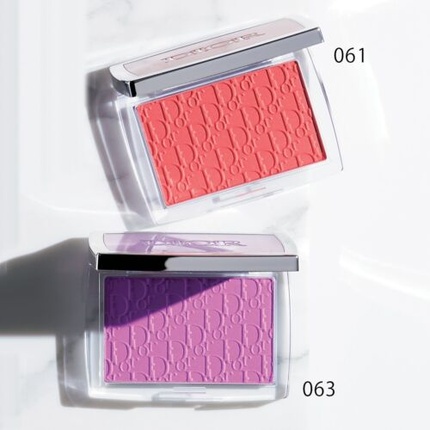 Румяна Rosy Glow Powder Blush 061 063 Poppy Coral Pink Lilac 001 004 006 012 015 Dior